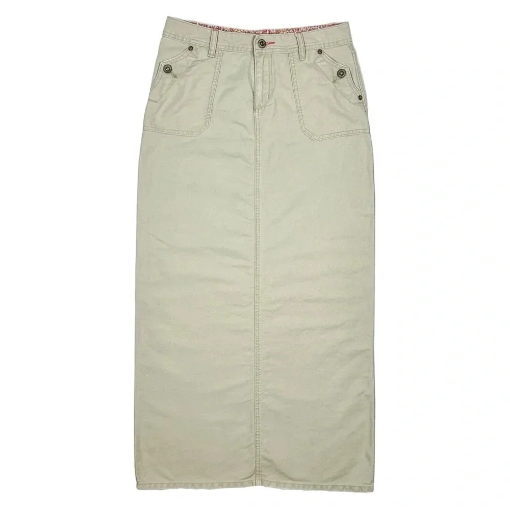 Y2K Union Bay Low Rise Maxi Skirt